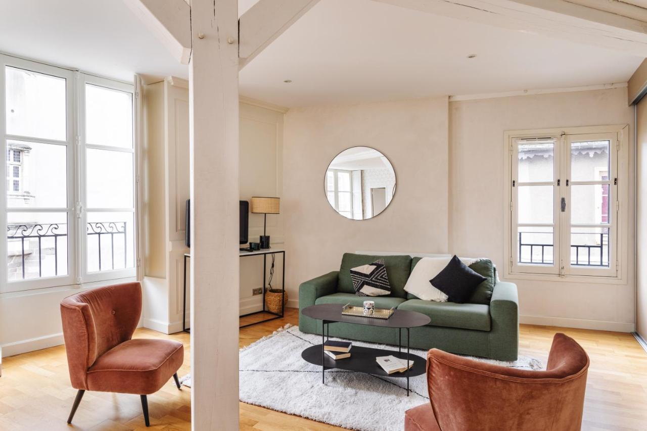 La Tourelle & L'Honore - 2 Appartements Dans Le Centre Historique De Rennes Eksteriør bilde