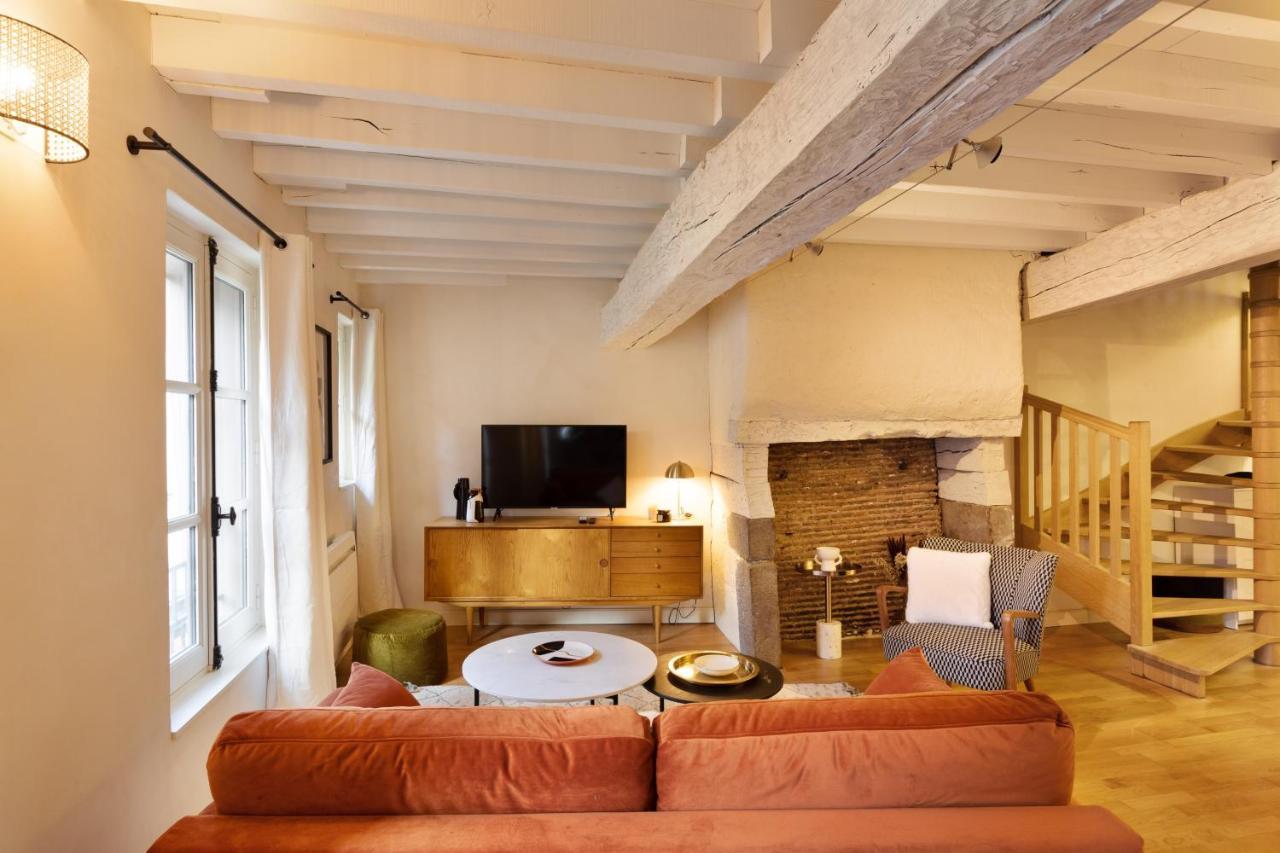 La Tourelle & L'Honore - 2 Appartements Dans Le Centre Historique De Rennes Eksteriør bilde